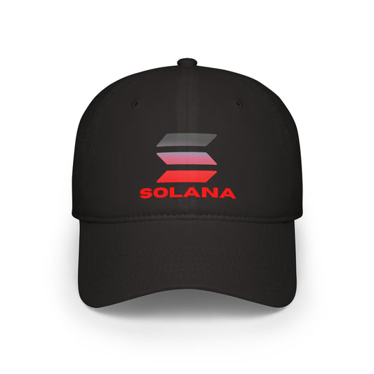 Solana Red Summer Baseball Cap