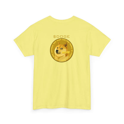 $DOGE Coin Polo Tee (Front & Back Graphic Logo)