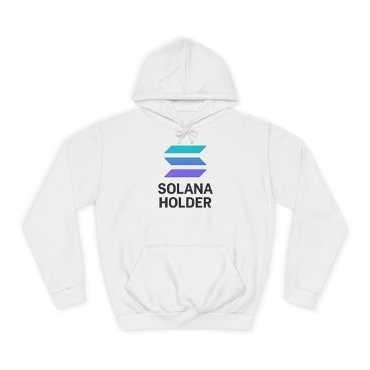 Solana Holder Unisex College Hoodie