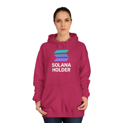 Solana Holder Unisex College Hoodie