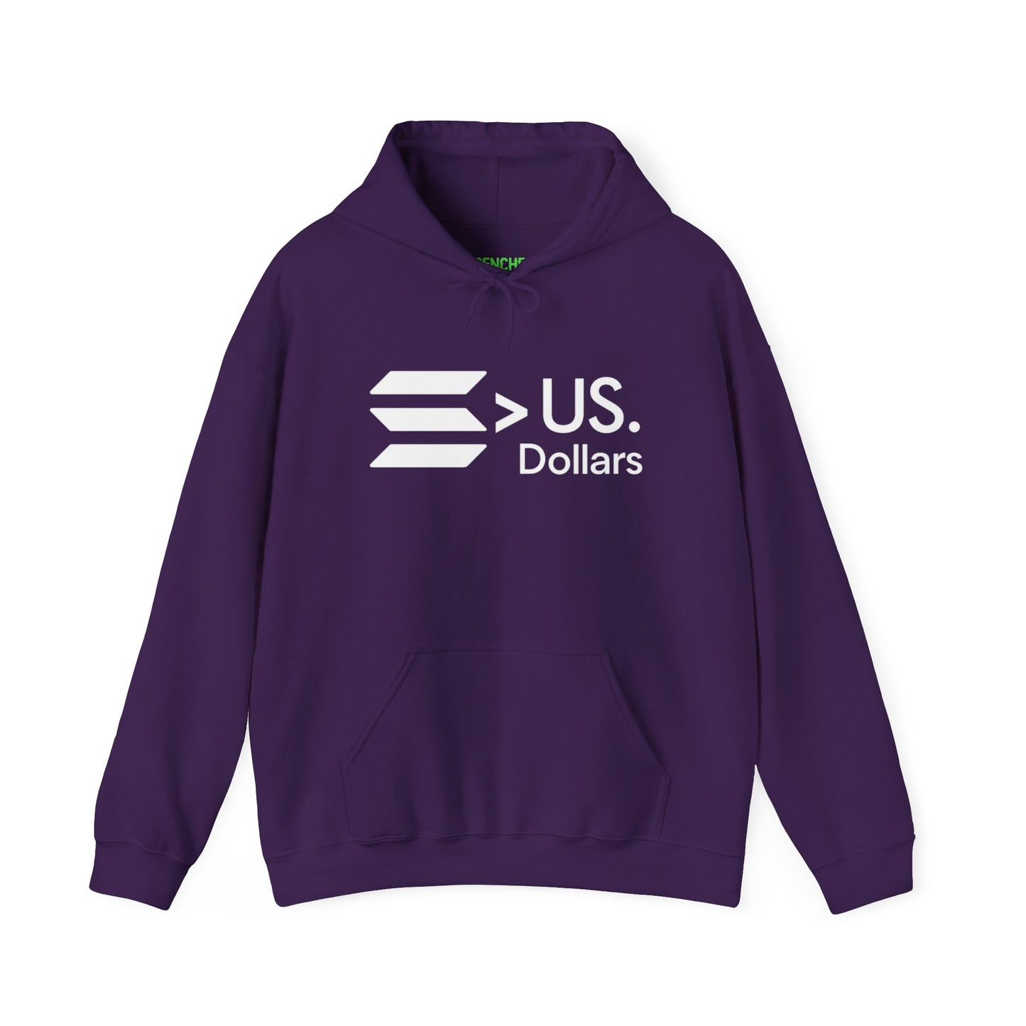 Solana > US DOLLARS Hoodie - Solana Over Dollars