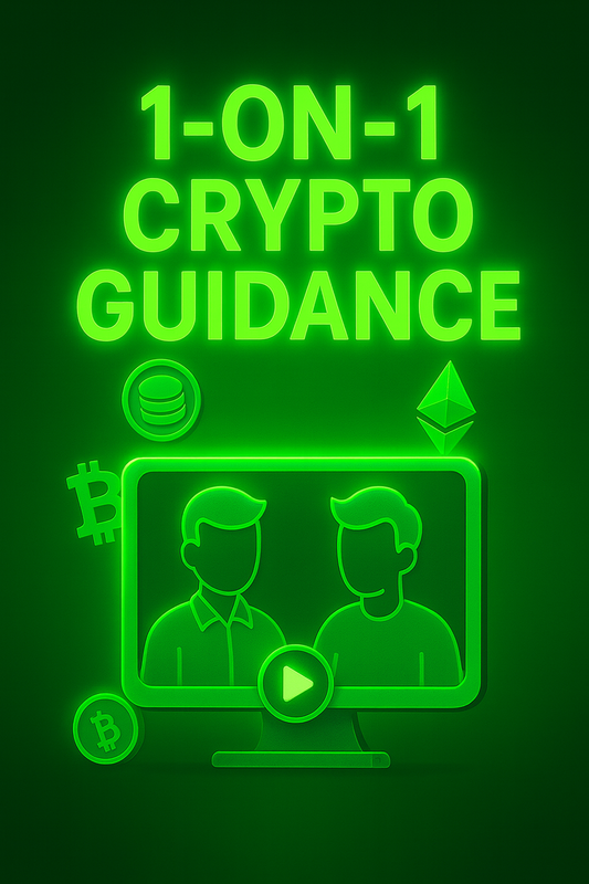 1 On 1 Personal Crypto Guidance Package